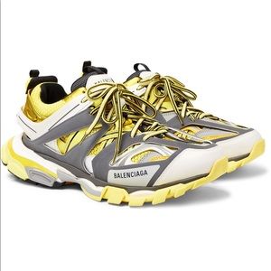 Balenciaga Track Nylon, Mesh and Rubber Sneakers